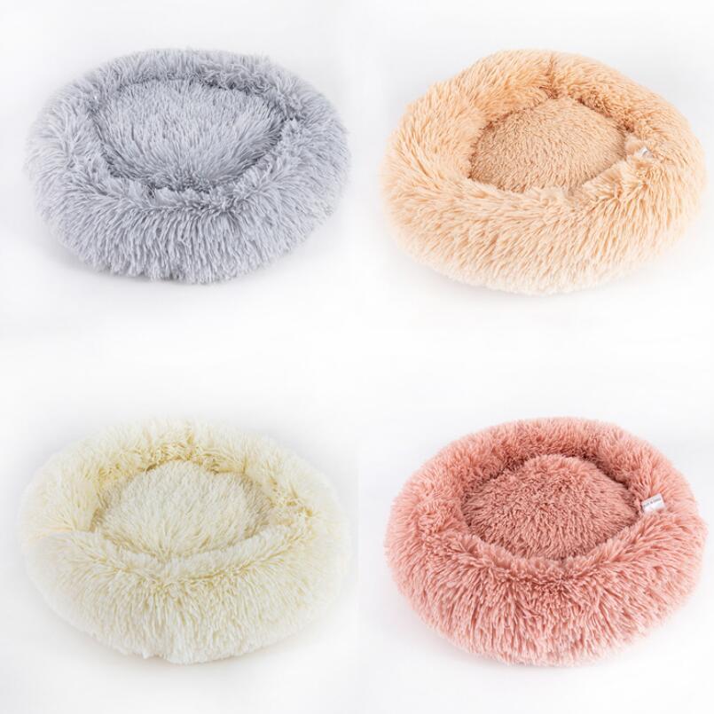 Luxurious Calming Donut Cat Bed