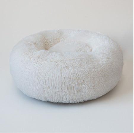Luxurious Calming Donut Cat Bed