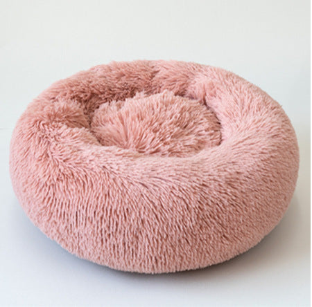 Luxurious Calming Donut Cat Bed