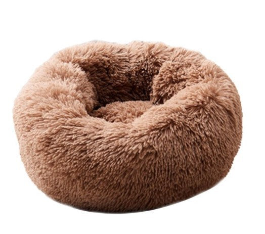 Luxurious Calming Donut Cat Bed