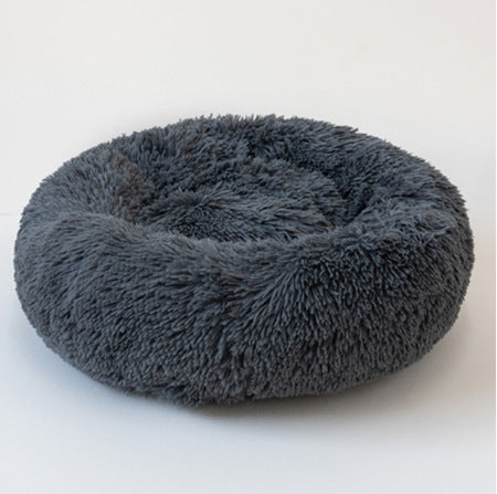 Luxurious Calming Donut Cat Bed