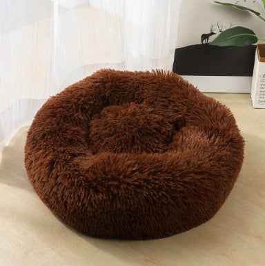 Luxurious Calming Donut Cat Bed